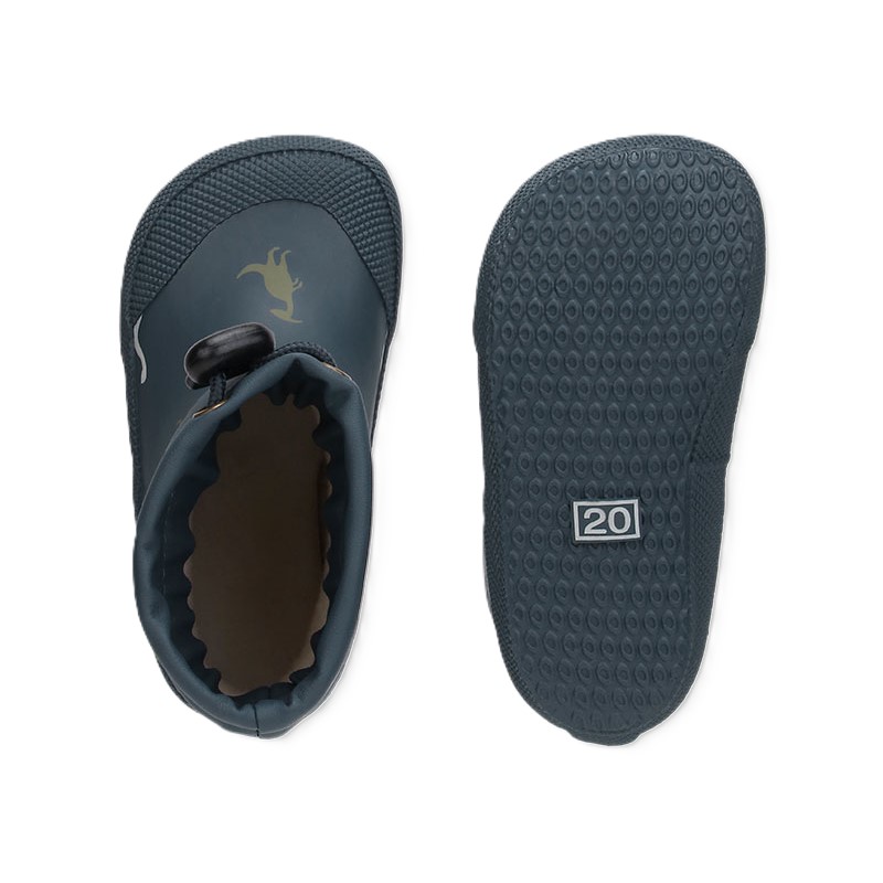 Bundgaard Malik 9411 Navy Dino zateplené barefoot holínky